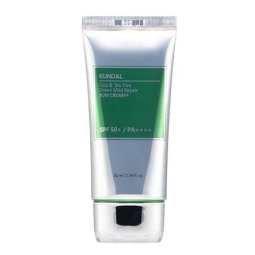 쿤달 시카 앤 티트리 그린 마일드 리페어 무기자차 선크림 [SPF50+/PA++++] 제품 이미지