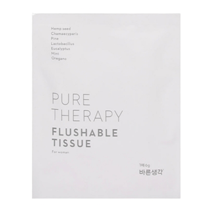 퓨어 테라피 플러셔블 티슈