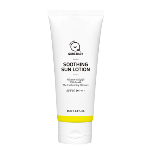 큐어베이비 수딩 선 로션 [SPF45/PA++++] 제품 이미지