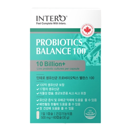 생유산균 프로바이오틱스 밸런스 100