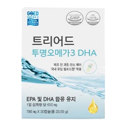 트리어드 투명오메가3 DHA