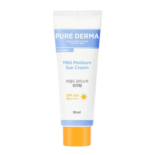 온더바디 퓨어더마 마일드 모이스처 선크림 [SPF50+/PA++++] 제품 이미지
