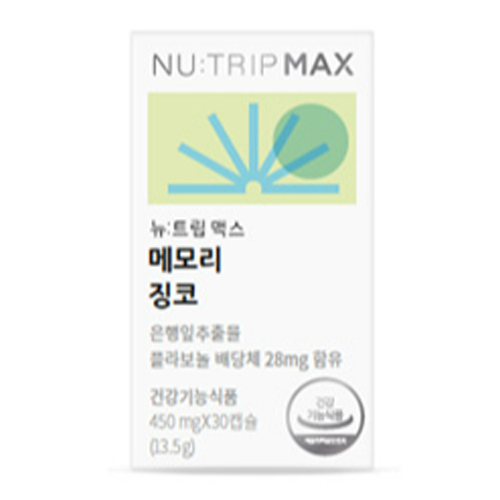 뉴트립 뉴트립 맥스 메모리 징코 제품 이미지