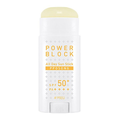 파워블록 올데이 뽀송 선스틱 [SPF50+/PA++++]