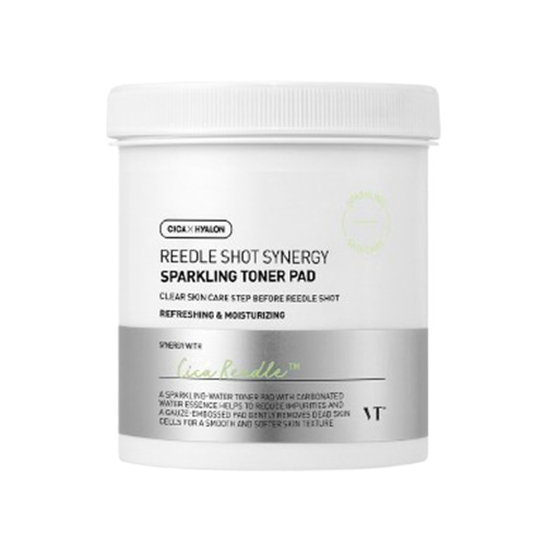 VT COSMETICS 리들샷 시너지 스파클링 토너 패드 제품 이미지