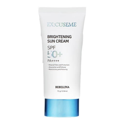  익스큐즈미 브라이트닝 선크림 [SPF50+/PA++++]