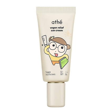 (아떼X마루는강쥐) 비건 릴리프 무기자차 선크림 [SPF50+/PA++++]