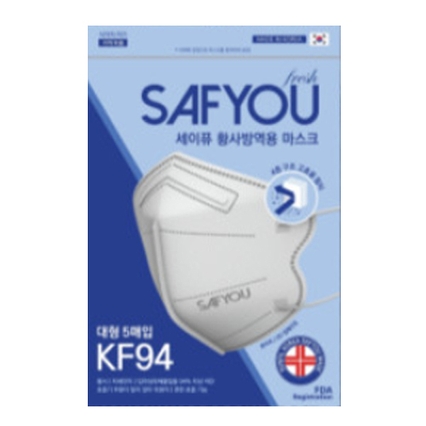 황사방역용 마스크 KF94 대형 화이트