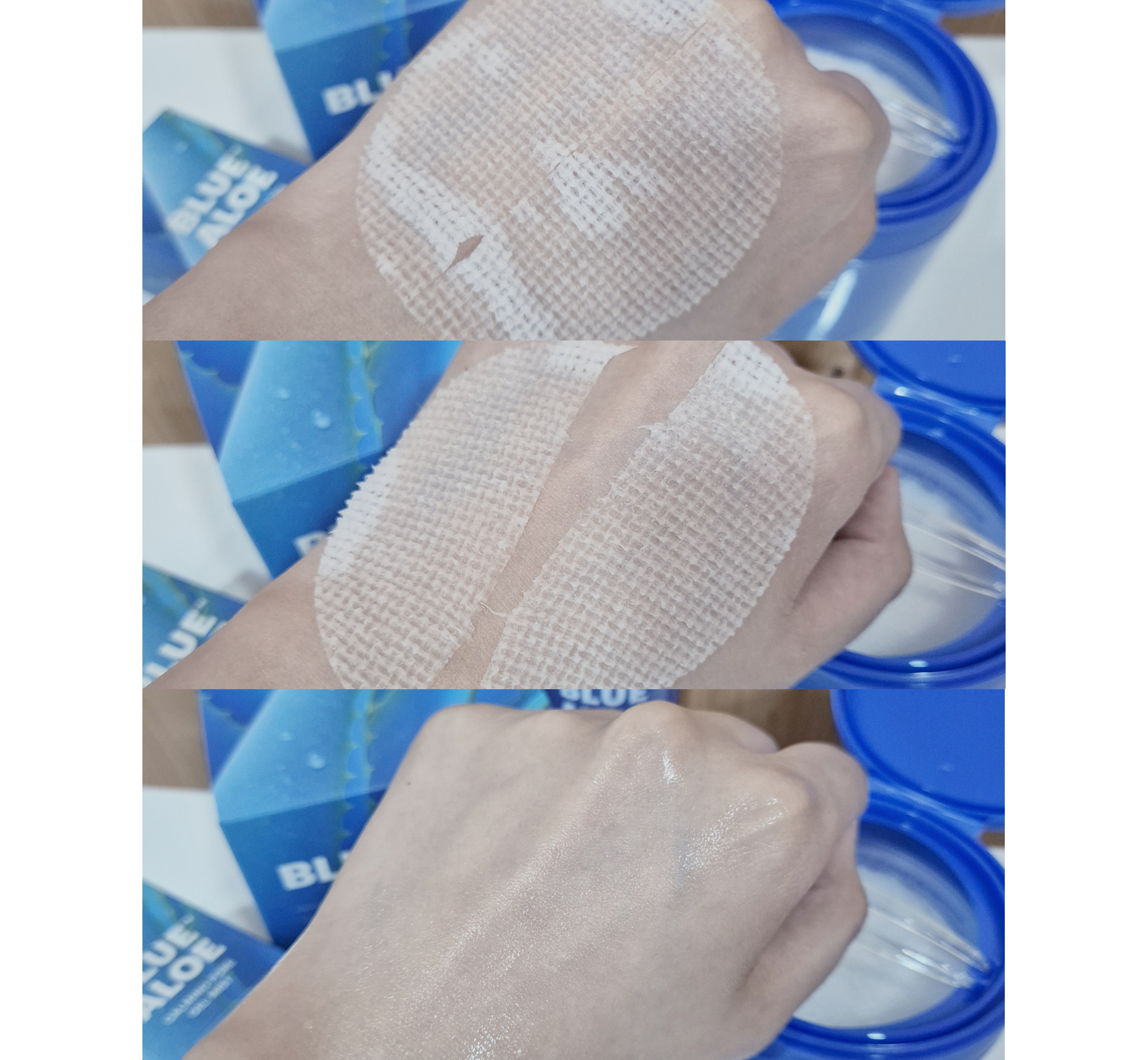 블루 알로에 카밍 포어 패드 이미지 2