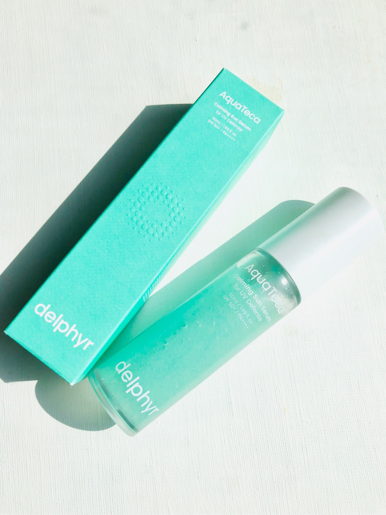 아쿠아테카 카밍 선세럼 [SPF50+/PA++++] 이미지 1