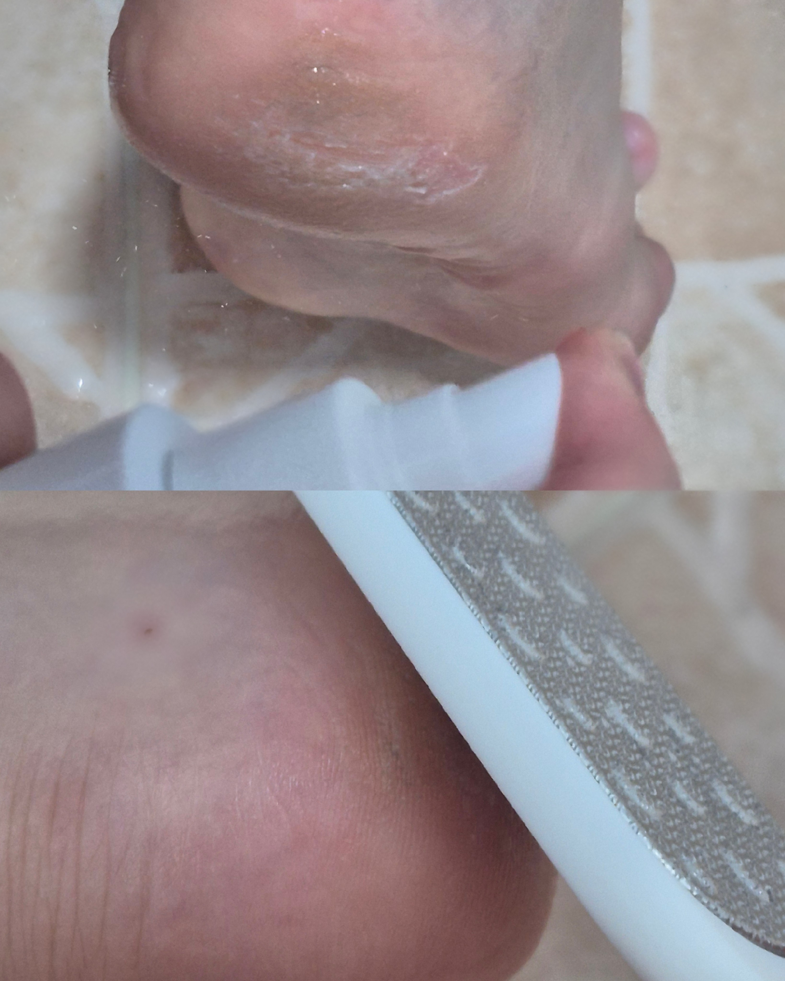 고급 스테인레스 양면 각질 제거 풋파일 이미지 1