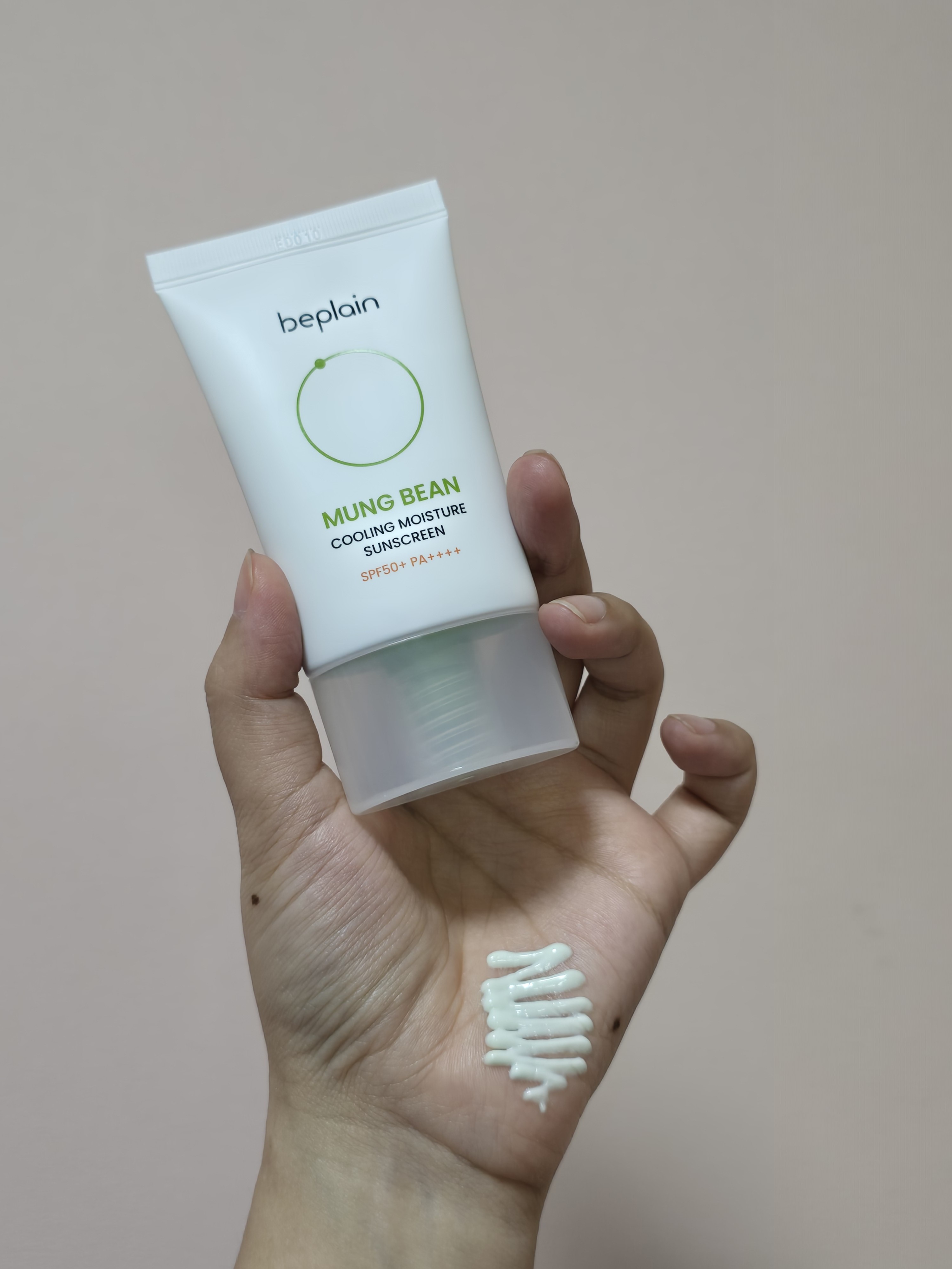 녹두 쿨링 수분 선크림 [SPF50+/PA++++] 이미지 1
