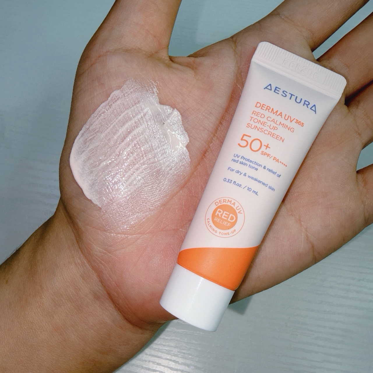 더마 UV 365 레드진정 톤업 선크림 [SPF50+/PA++++] 이미지 1