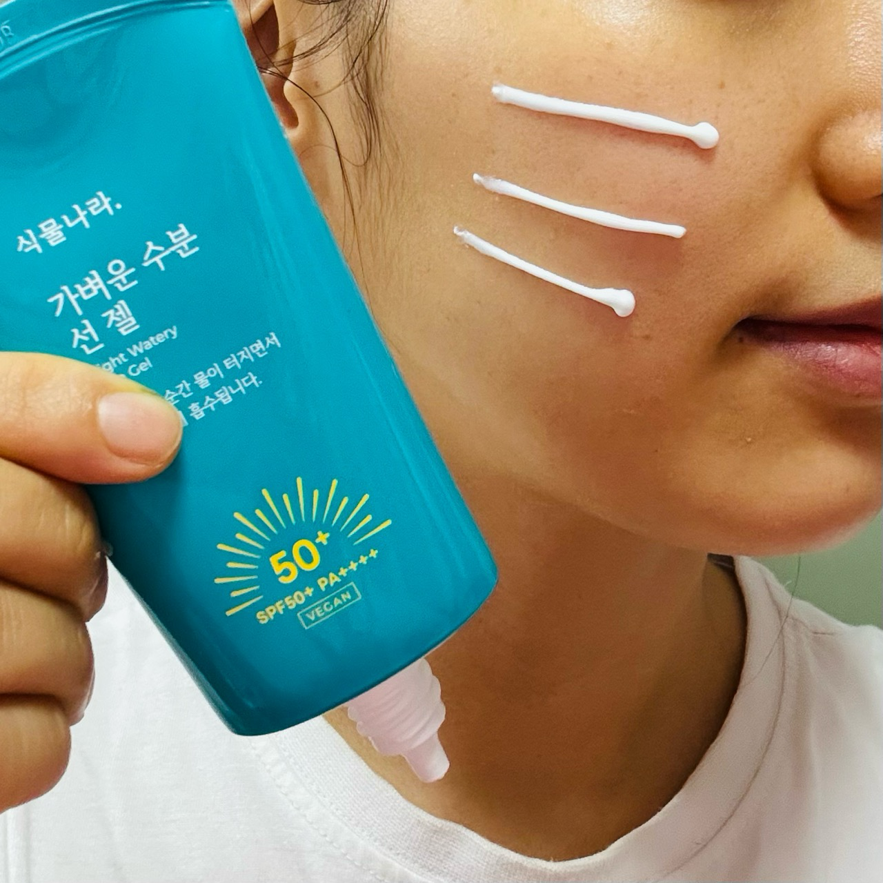 가벼운 수분 선 젤 [SPF50+/PA++++] 이미지 4