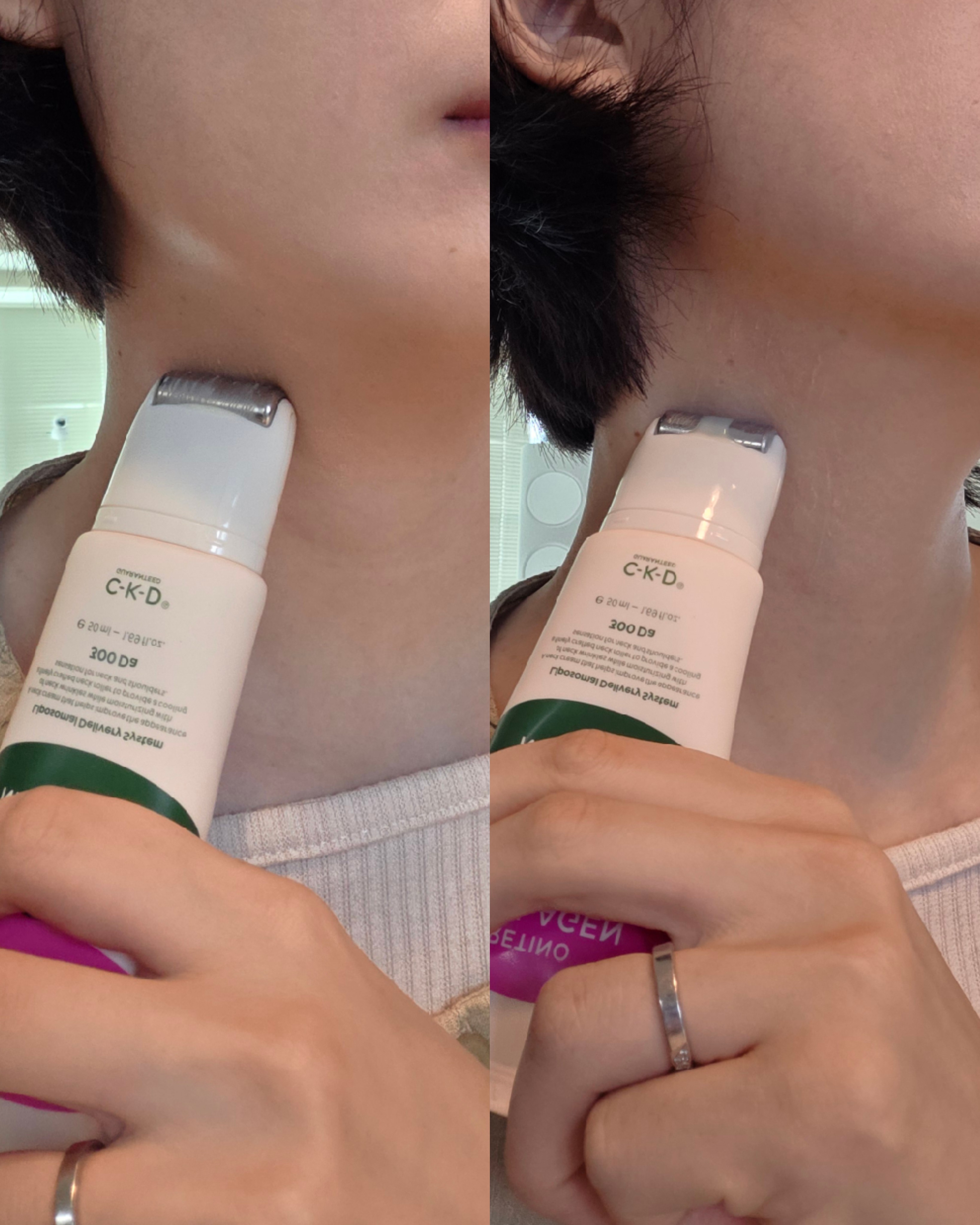 레티노콜라겐 저분자 300 괄사 목주름 크림 이미지 1
