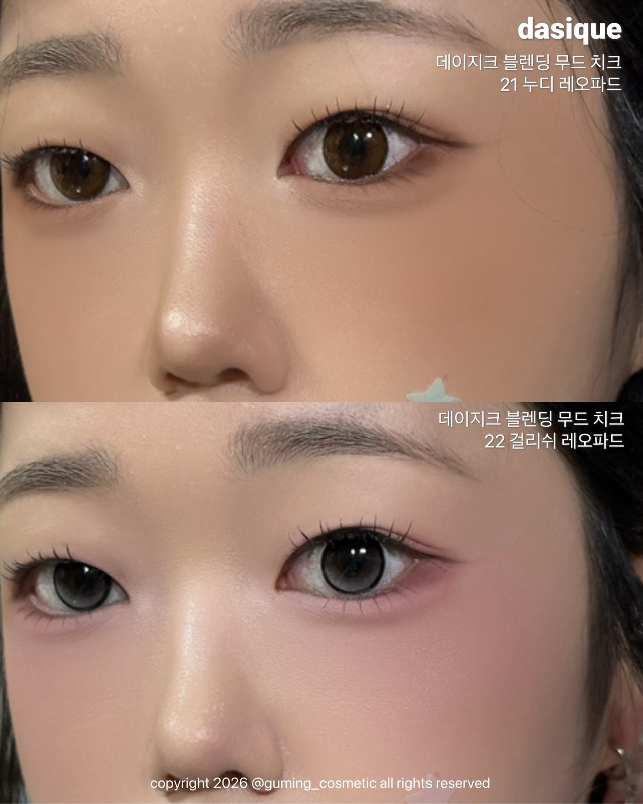 (빈티지 레오파드 컬렉션) 블렌딩 무드 치크 이미지 1