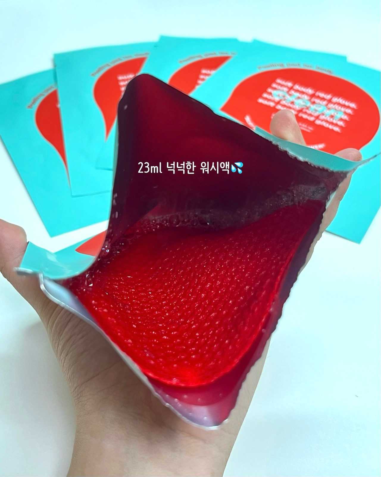 소프트 바디 레드 글러브 클린 이미지 2