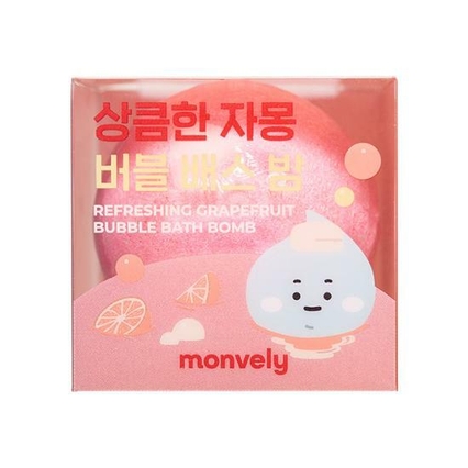 상큼한 자몽 버블 배스 밤