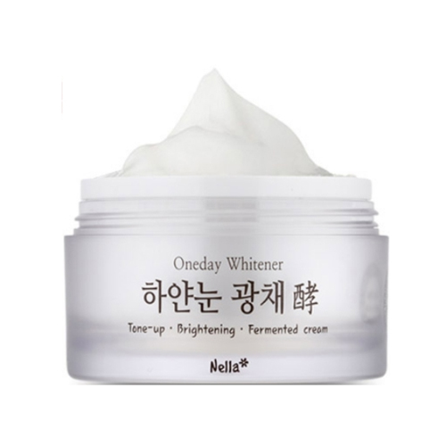 넬라 하얀눈 광채 톤업 미백크림 제품 이미지