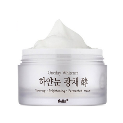 하얀눈 광채 톤업 미백크림