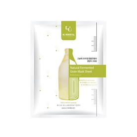 W.피부연구소 브랜드의 제품 자연발효 곡물 막걸리 마스크 시트