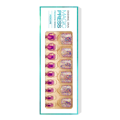 데싱디바 (타히티 컬렉션) 매직프레스 페디큐어 슈퍼 슬림핏 제품 이미지