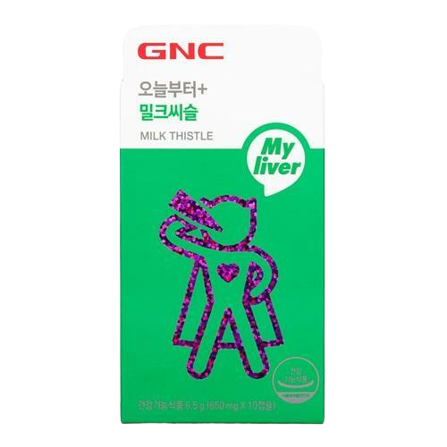 GNC 오늘부터+ 밀크씨슬 제품 이미지