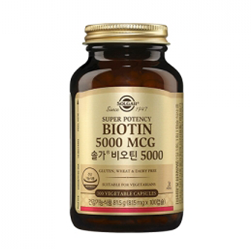 솔가 비오틴 5000 제품 이미지
