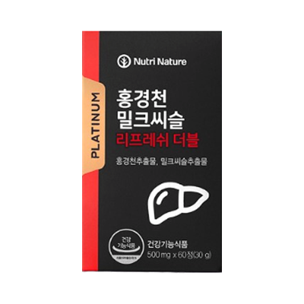 플래티넘 홍경천 밀크씨슬 리프레쉬 더블