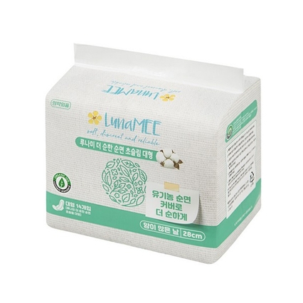 더 순한 순면 초슬림 대형