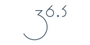 36.5 로고